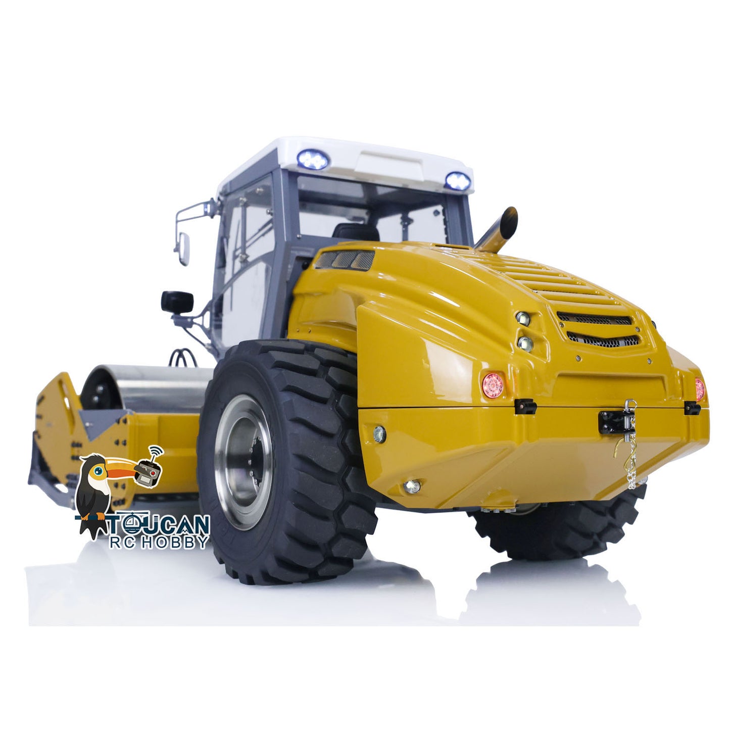 LESU Metal 1/14 RC Hydraulic Road Roller Aoue-H13i RTR