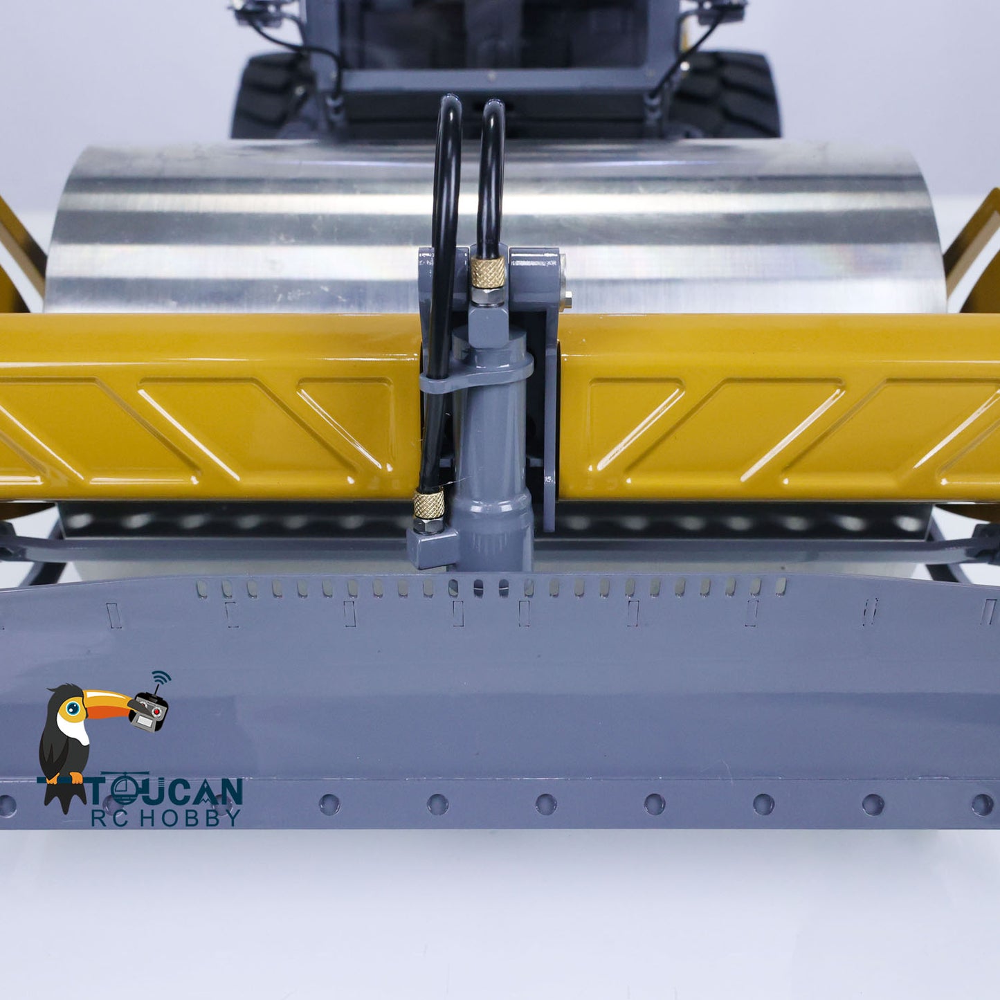 LESU 1/14 Rouleau compresseur hydraulique RC assemblé en métal RTR Aoue-H13i A0009