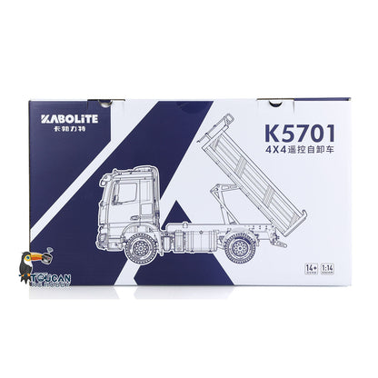 Kabolite 1/14 RC Dumper Truck 5701 RTR 4x4 Tipper