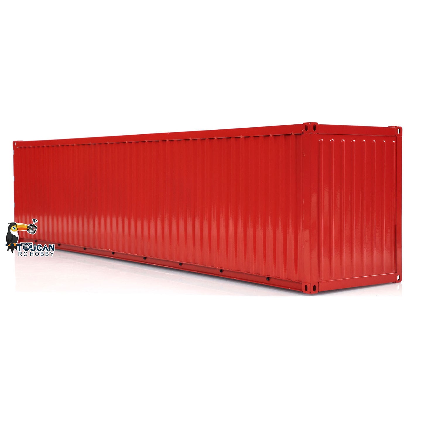 1/14 Vollmetall-40-Fuß-Containermodell für RC-Sattelzuganhänger