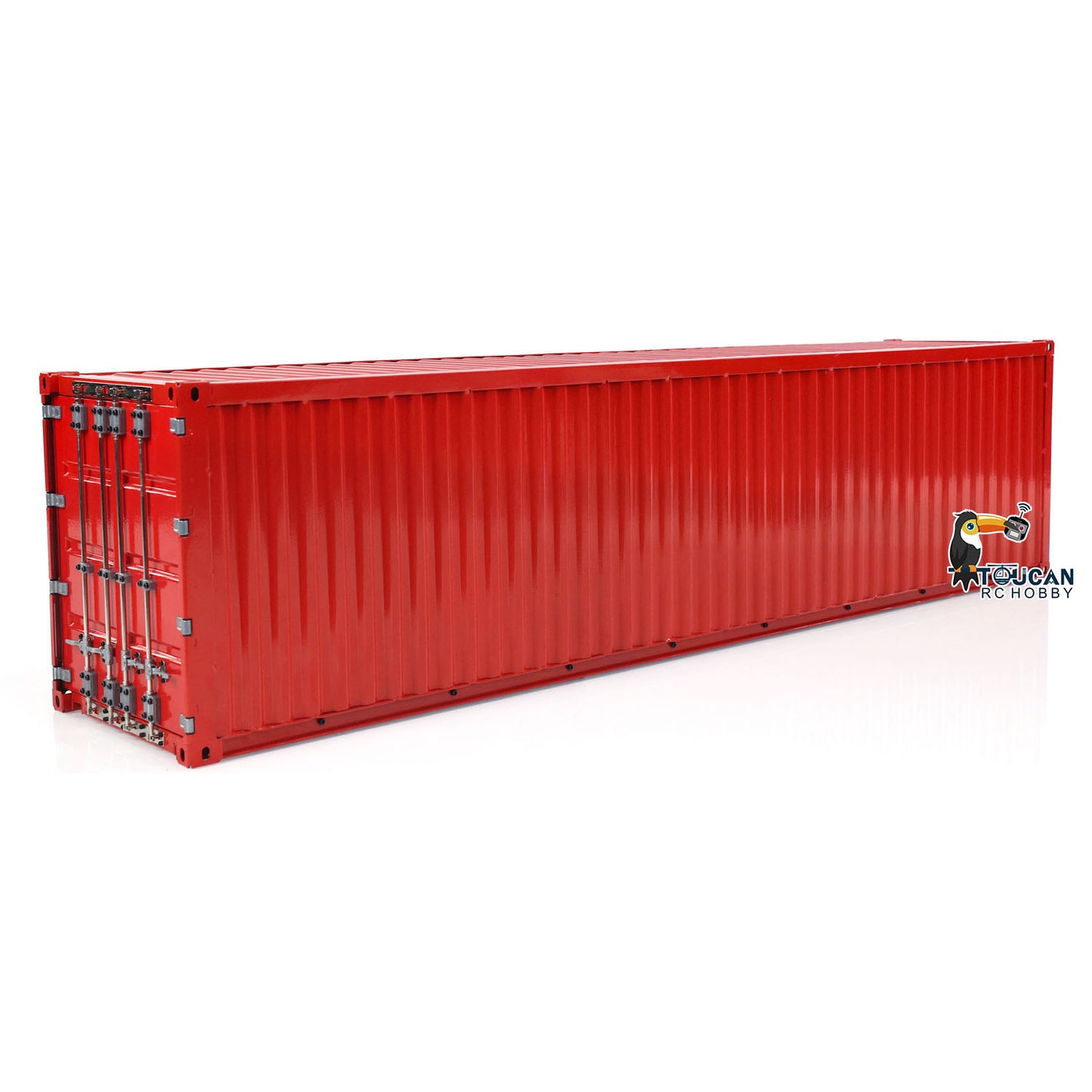 1/14 Vollmetall-40-Fuß-Containermodell für RC-Sattelzuganhänger