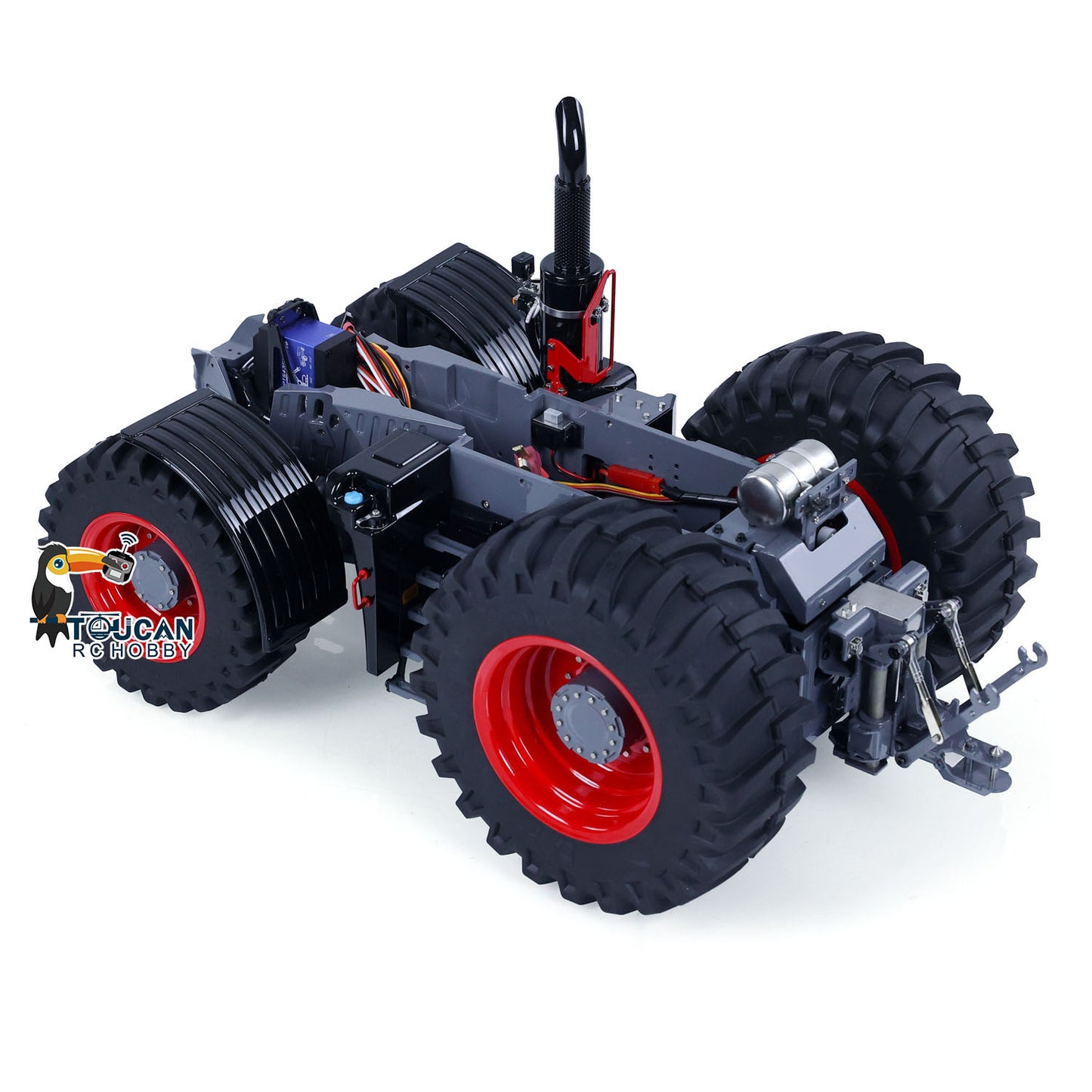 1/16 LESU 4X4 1050 RC Traktoren RTR Metall Chassis Auto