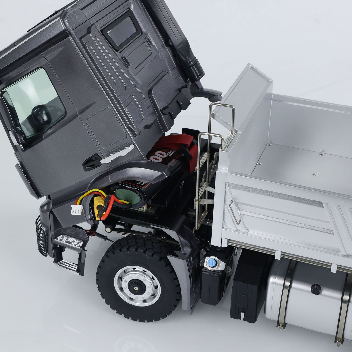 US STOCK Kabolite 4x4 1/14 RC Dumper Truck 5701 RTR Remote Control Tipper Car 2-speed