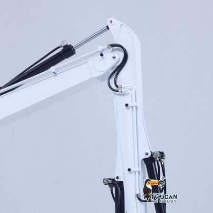 1/14 C308 RC Hydraulic Excavator 4 Valve Remote Control Construction Vehicle Extended Arm Brushless Motor No Sounds Charger