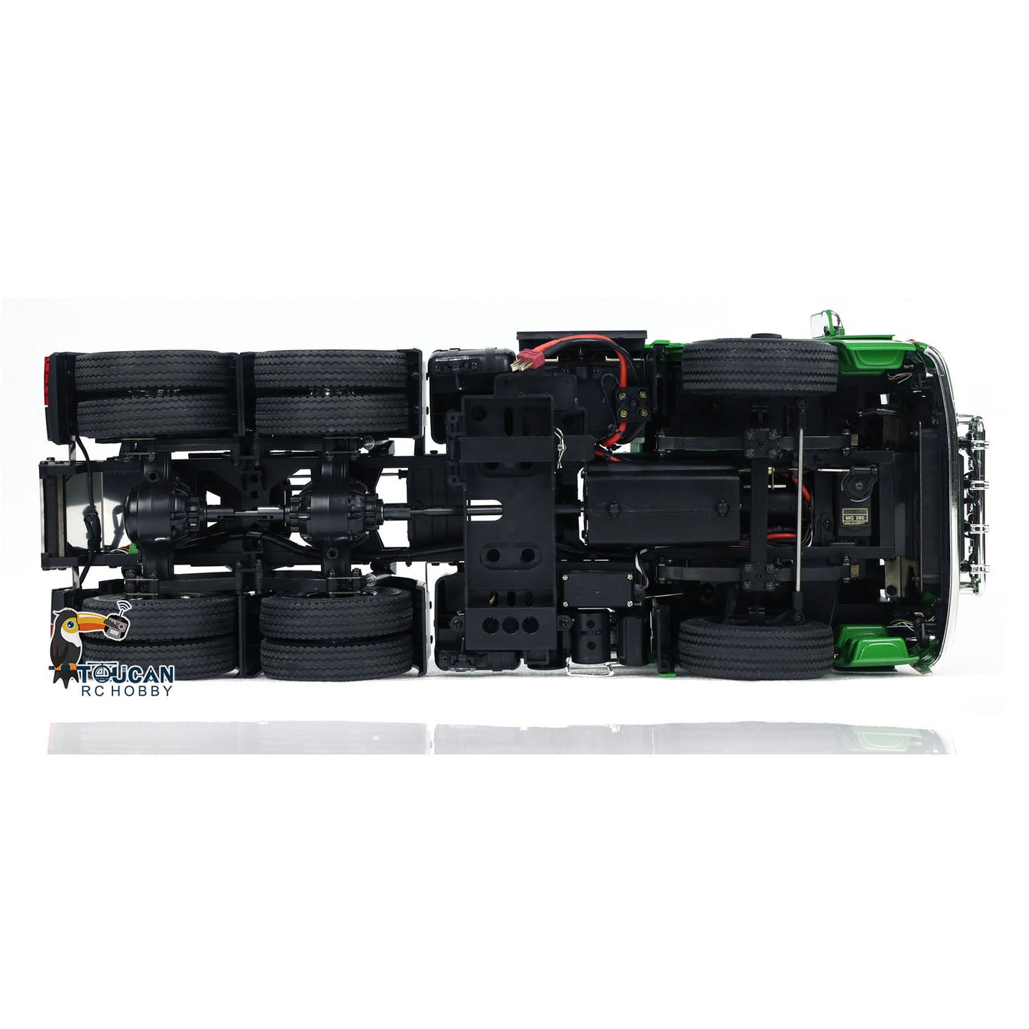 Camion tracteur télécommandé 1/14 RC 6x4 3363 Modèle RTR Radio ST8 Batterie