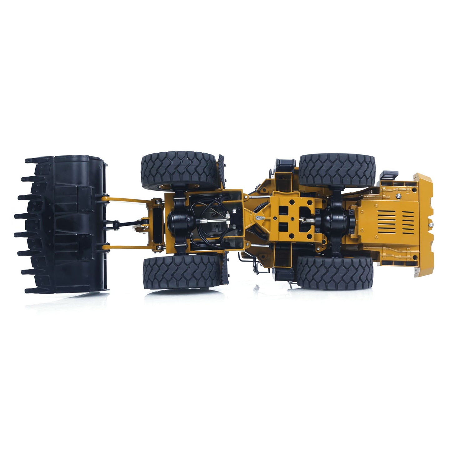 Fast Shipping HUINA K966 KABOLITE 2.4G 1/16 Hydraulic RC Loader Car Model 7500mAh Battery