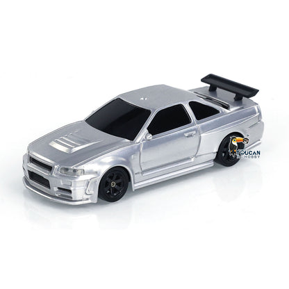 Fast Shipping 1:43 Ready to Run Race Car Gyro Drift Car 4WD Traffic Cones Mini Toy for Boys