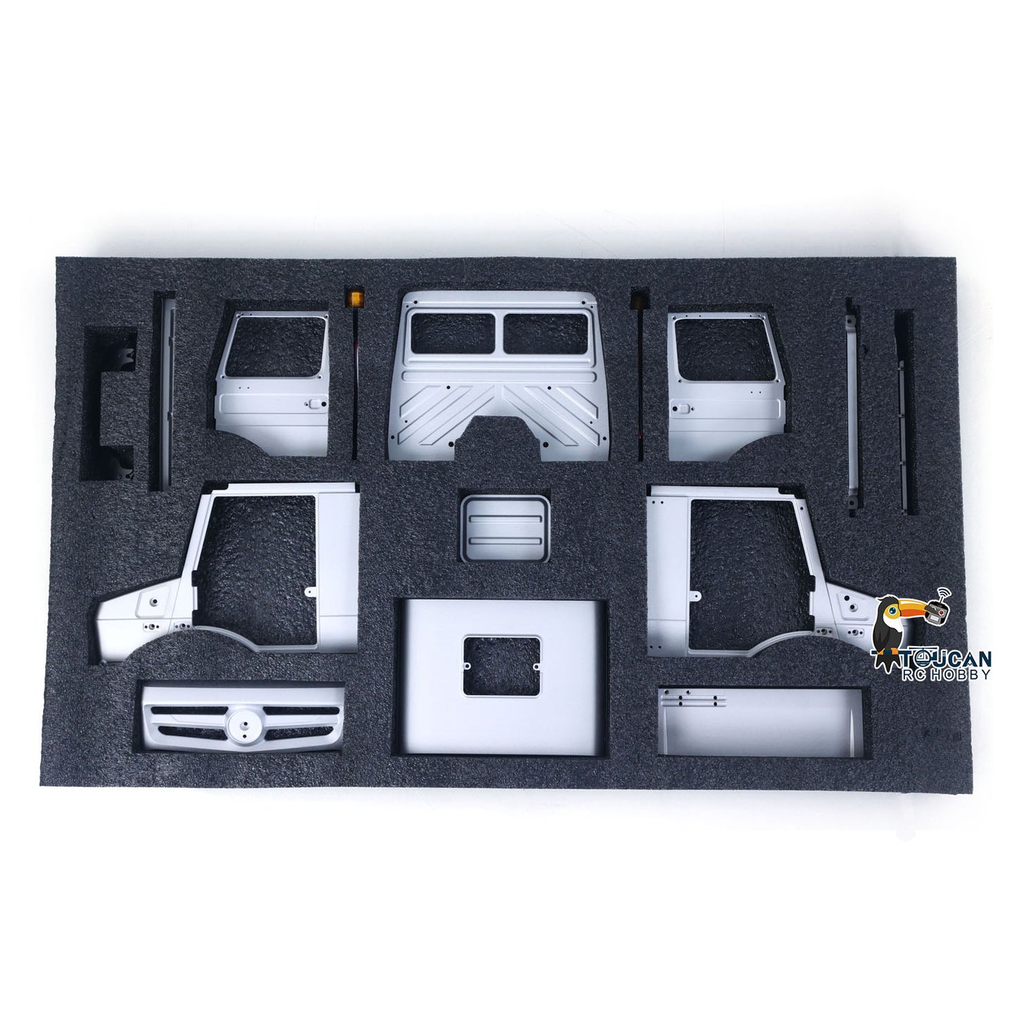 Metal LESU 1/14 RC All Terrain Light Truck U4023 Remote Control Off Road Car MT44023 KIT Model Light Sound Wheel Hub Reduction