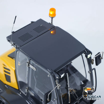 RTR LESU 1/14 Metal Remote Control Hydraulic Loader Aoue WA100M-8 4*4 RC Loading Machine Axle Lock Sound Light Flysky ST8 Radio Construction Vehicle