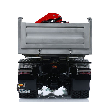 LESU 3348 8X8 RC Hydraulic Dump Truck 3-Ways 1/14 Remote Control Crane Tipper