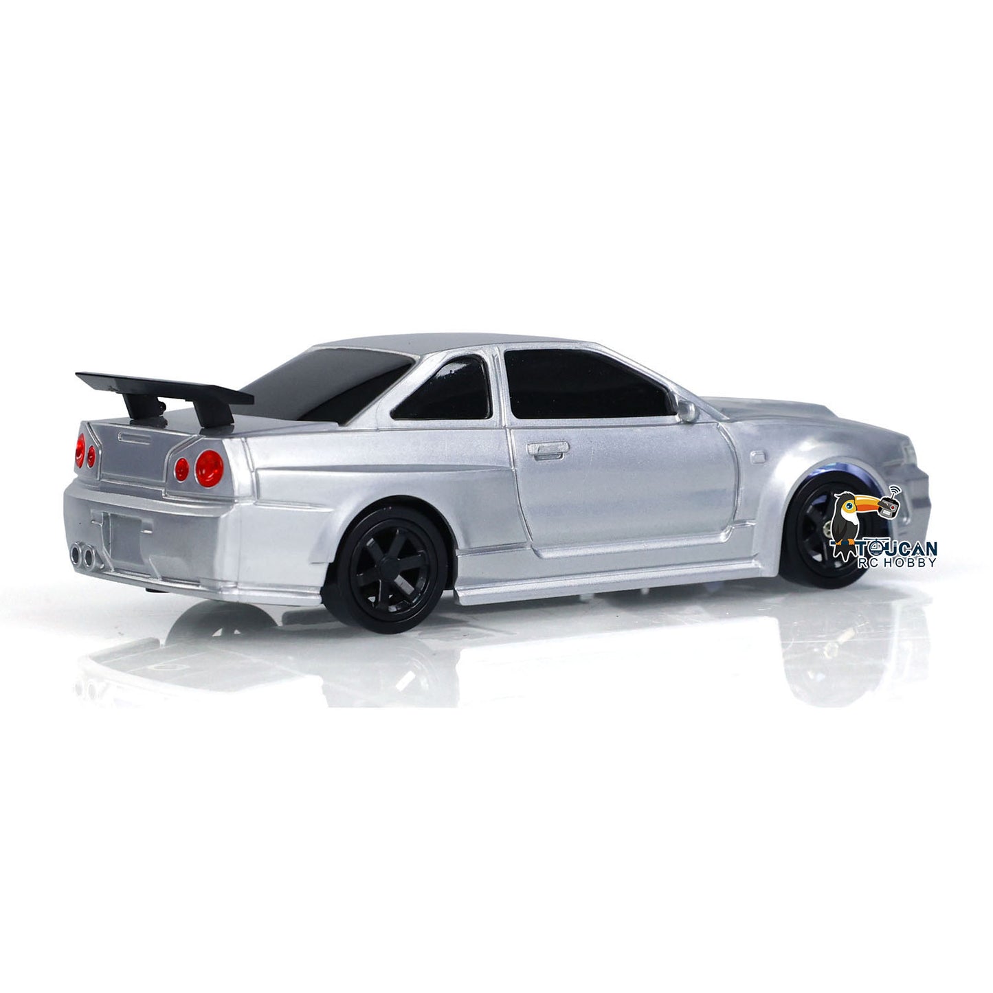 Fast Shipping 1:43 Ready to Run Drift Race Car Remote Control Toy Car 4WD Tyres Traffic Cones