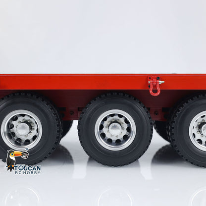 1/14 Metal 4-Axle Trailer Semi-trailer for RC Tractor Truck