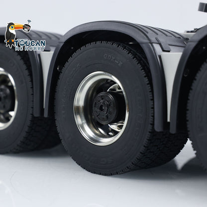 1/14 10x10 5-Axle Metal Chassis for RC Tractor Truck R730 R620 Model