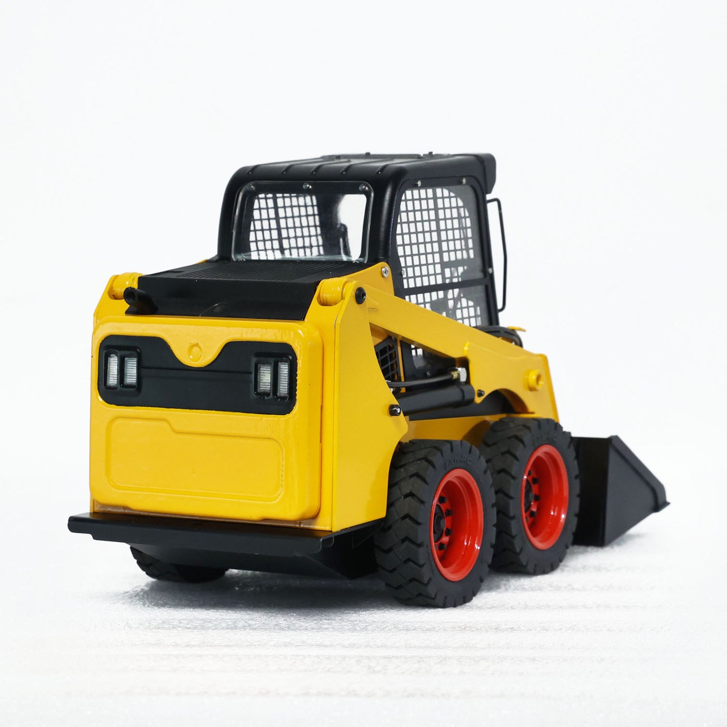 Metal 1/14 Hydraulic RC Skid-Steer Loader SM450 Remote Control Wheeled Car Model