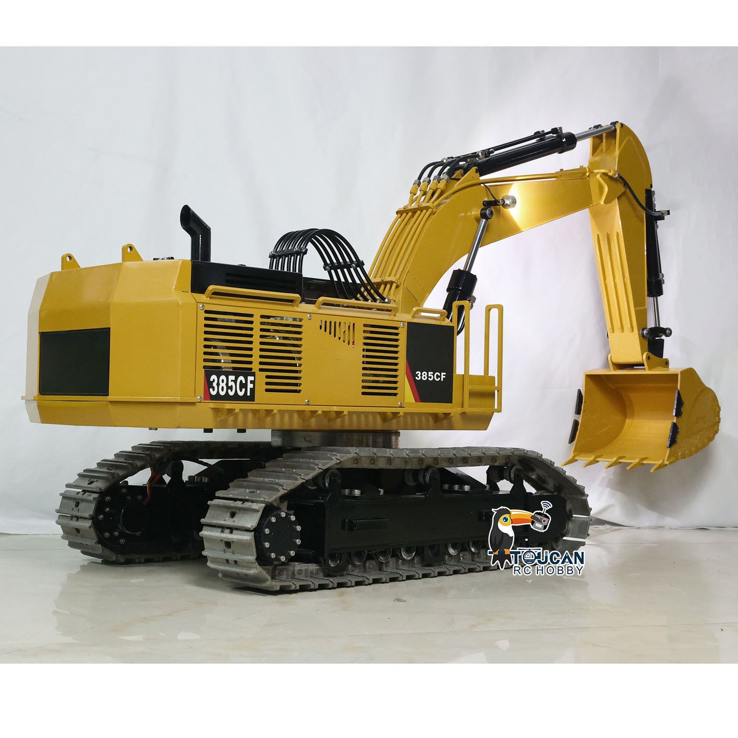 1/8 Giant RC Hydraulic Excavator 385CF Heavy Duty PL18EV Lite Remote Controller