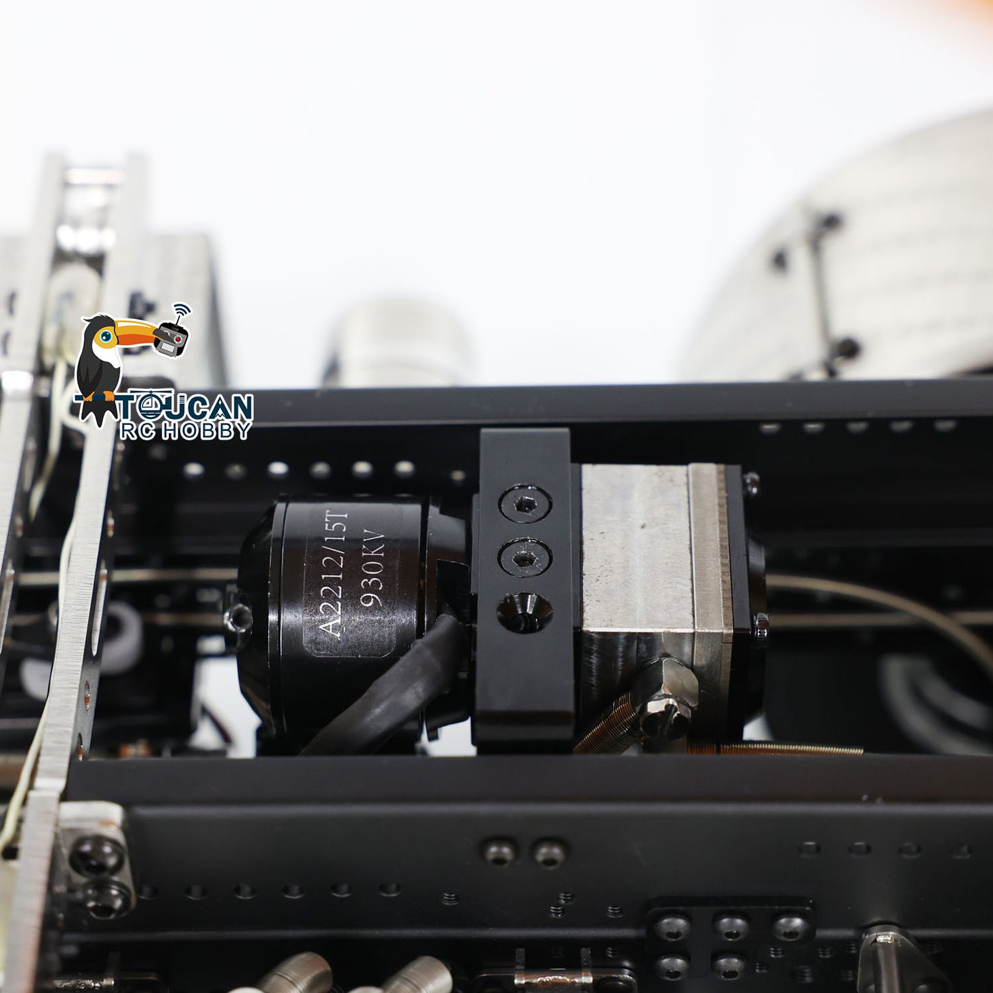 LESU Metal 6x6 1/14 RC Hydraulic Dumper Car 3-way