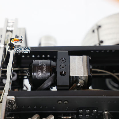 LESU Metal 6x6 1/14 RC Hydraulic Dumper Car 3-way