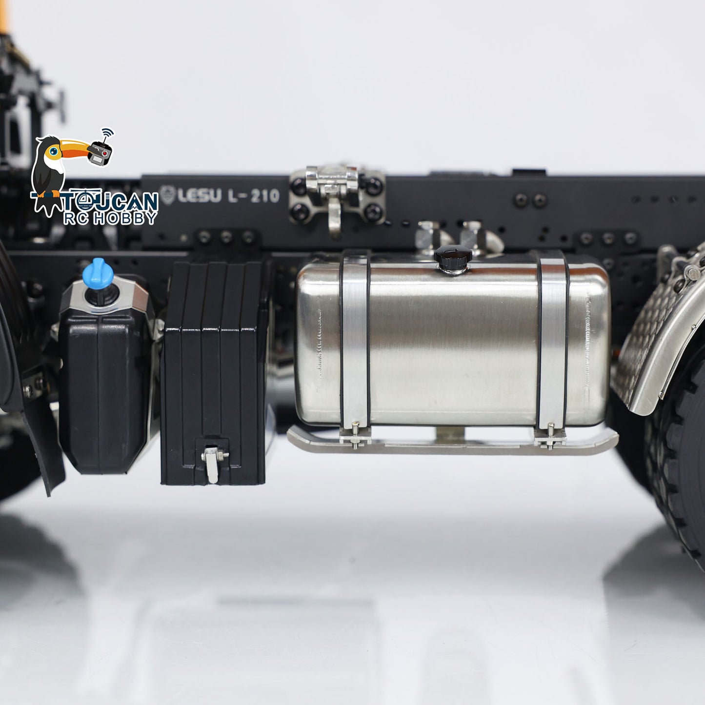 LESU Metal 6x6 1/14 RC Hydraulic Dumper Car 3-way