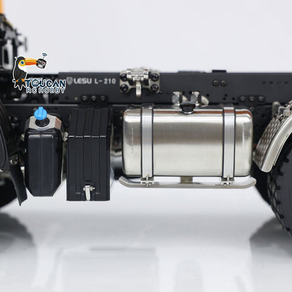 LESU Metal 6x6 1/14 RC Hydraulic Dumper Car 3-way