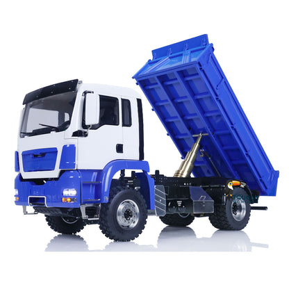 LESU 1/14 RC Dumper Auto für 4x4 TGS Metall Chassis Dump Lkw