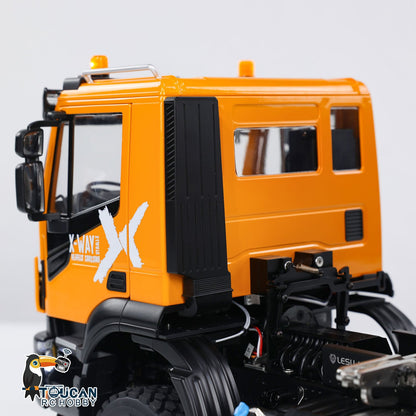 LESU Metal 6x6 1/14 RC Hydraulic Dumper Car 3-way