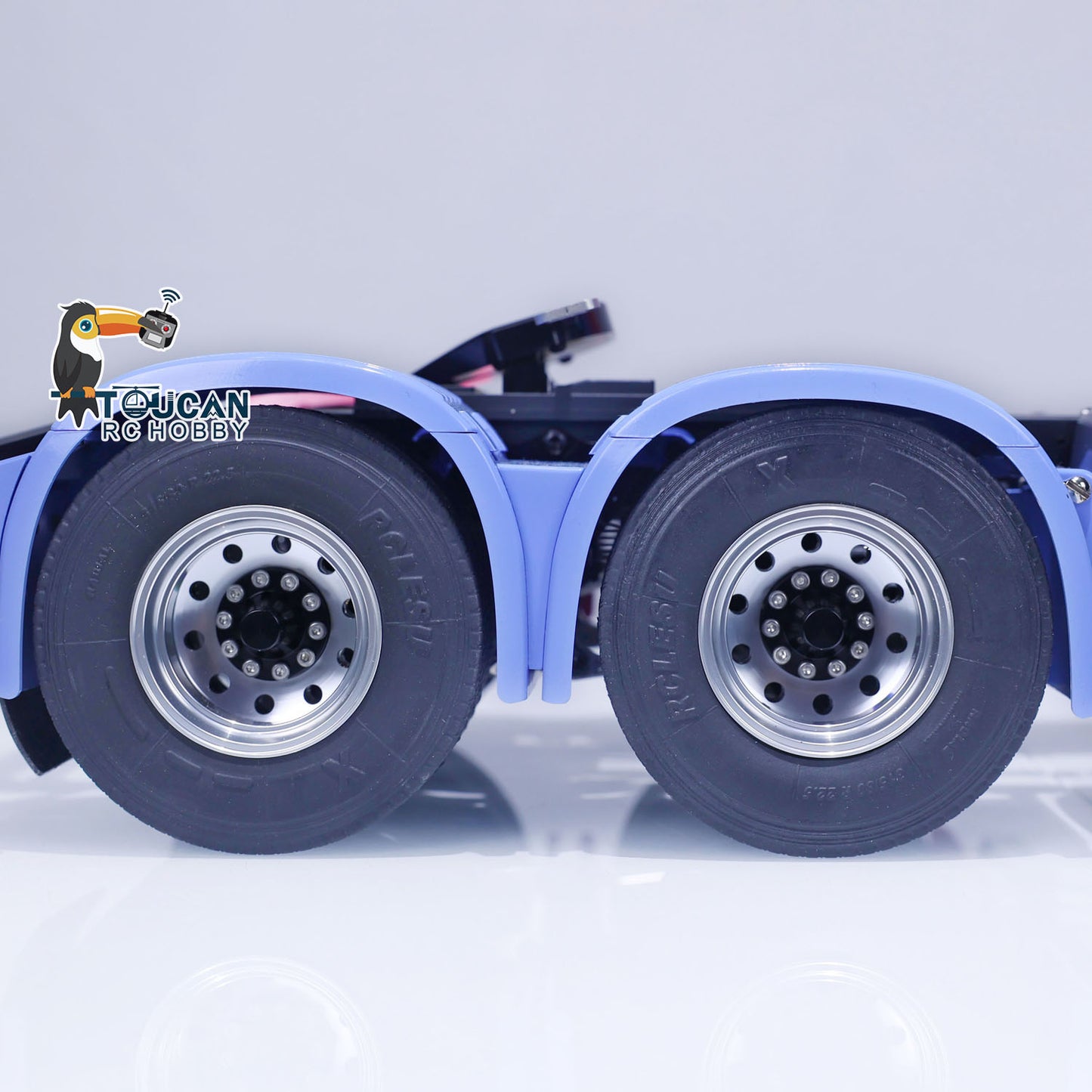 IN STOCK 1/14 RC Tractor Truck LESU 6X6 Metal Chassis