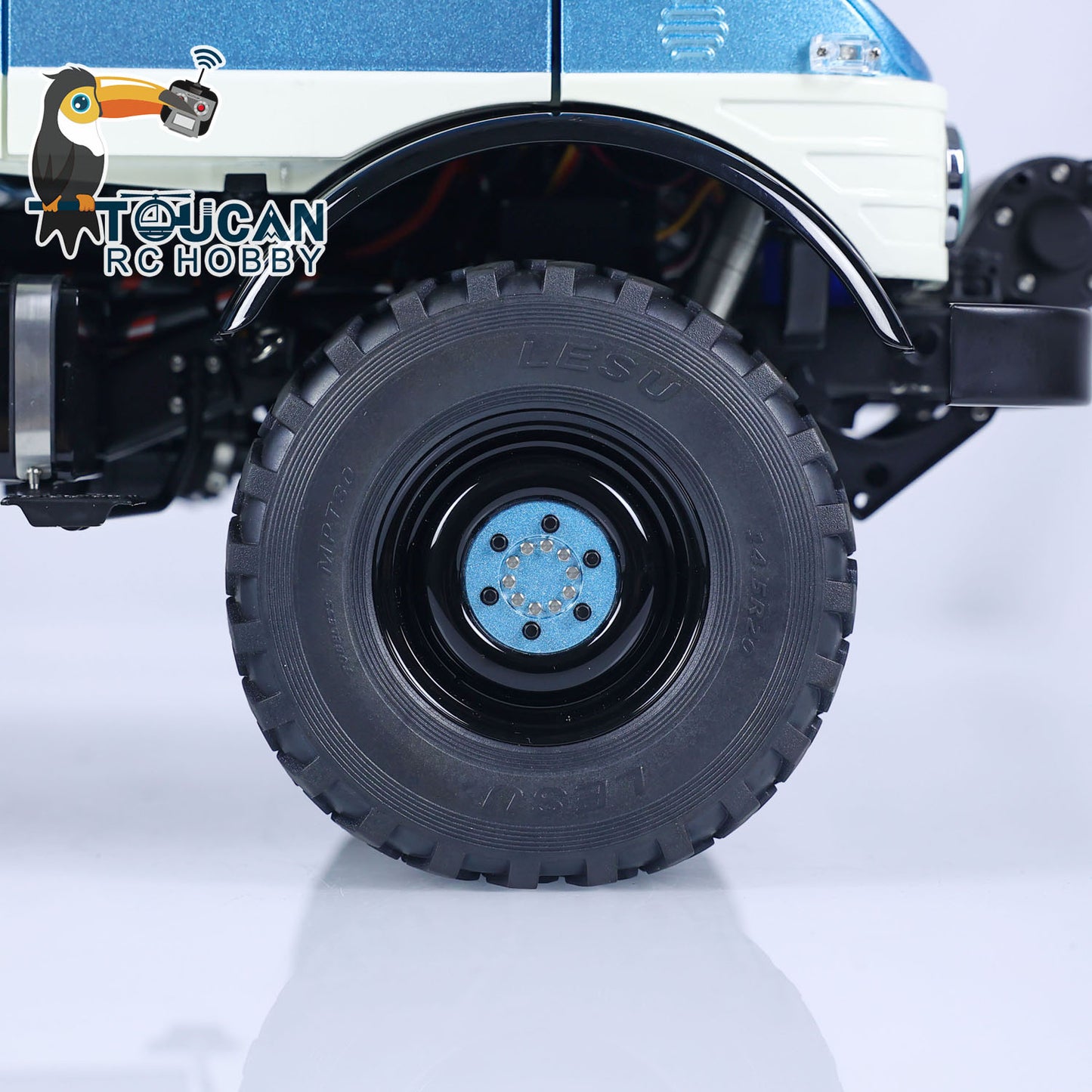 4X4 1/10 LESU Remote Control Truck RAVE-UM406 RC Off-road Vehicles Crawler Cars