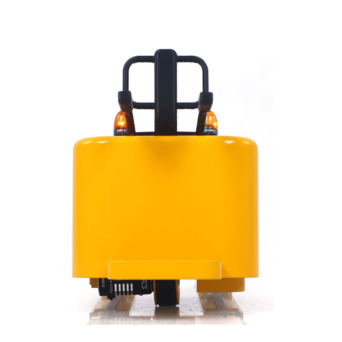 US Stock 1/14 Electric Remote Control Reach Forklift Hobbywing ESC Servo Motor Ready to Run Warehouse RC Model Collection Warning Light