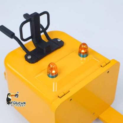 1/14 Eletric Remote Control Reach Forklift Hobbywing ESC Servo Motor Ready to Run Warehouse RC Model Collection Warning Light