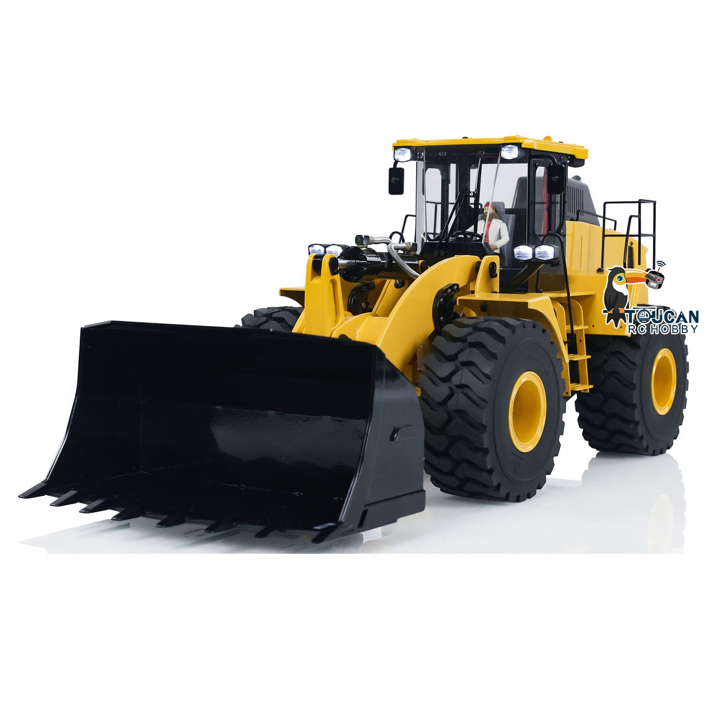 1/14 WA470 980L Hydraulic RC Loader With Smoke PNP