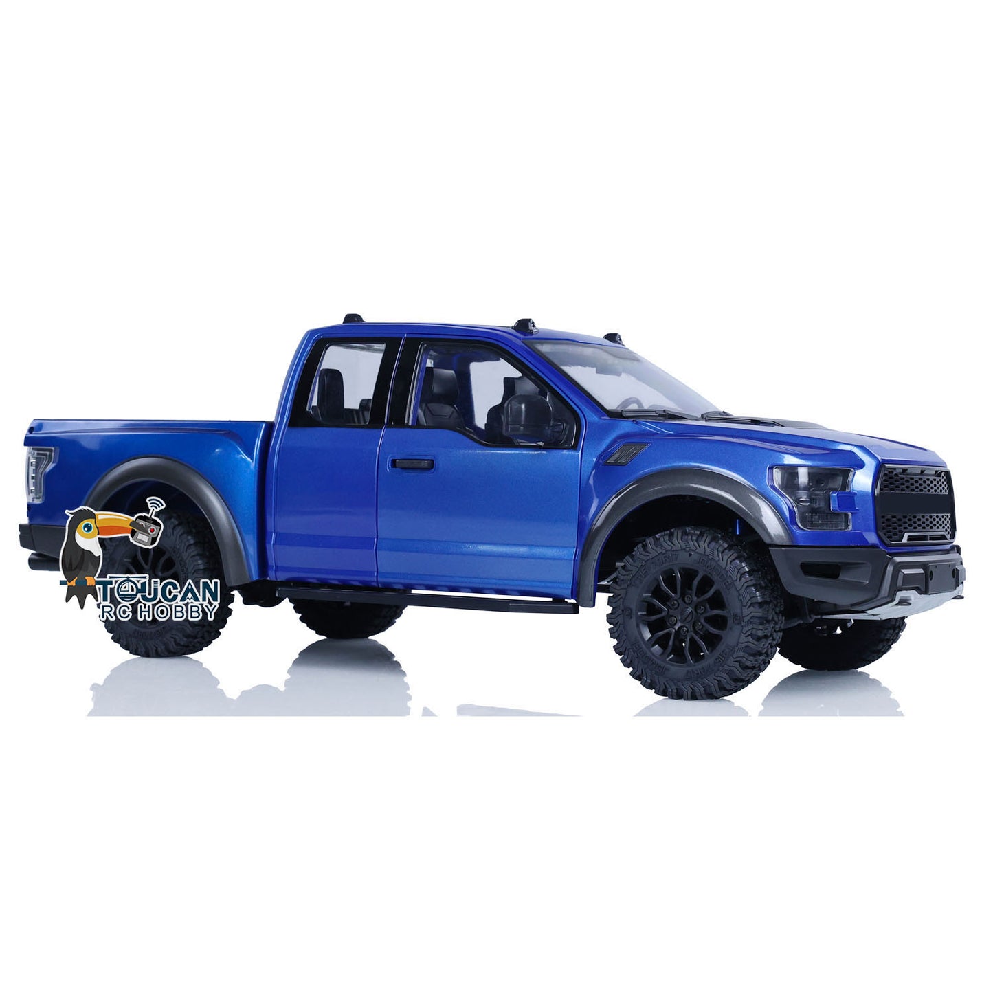 JDModel 1/10 F150 RC Racing Crawler Car Blue ARTR Version