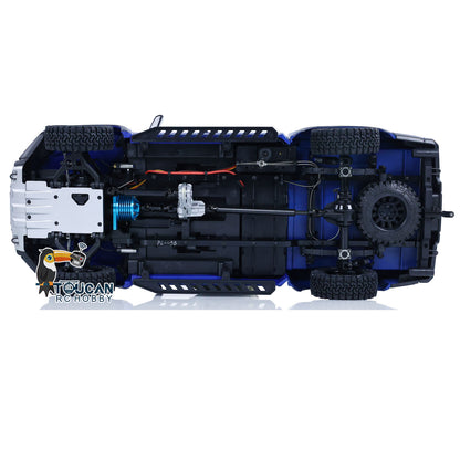 Voiture de course sur chenilles RC JDModel 1/10 F150 Bleu Version ARTR