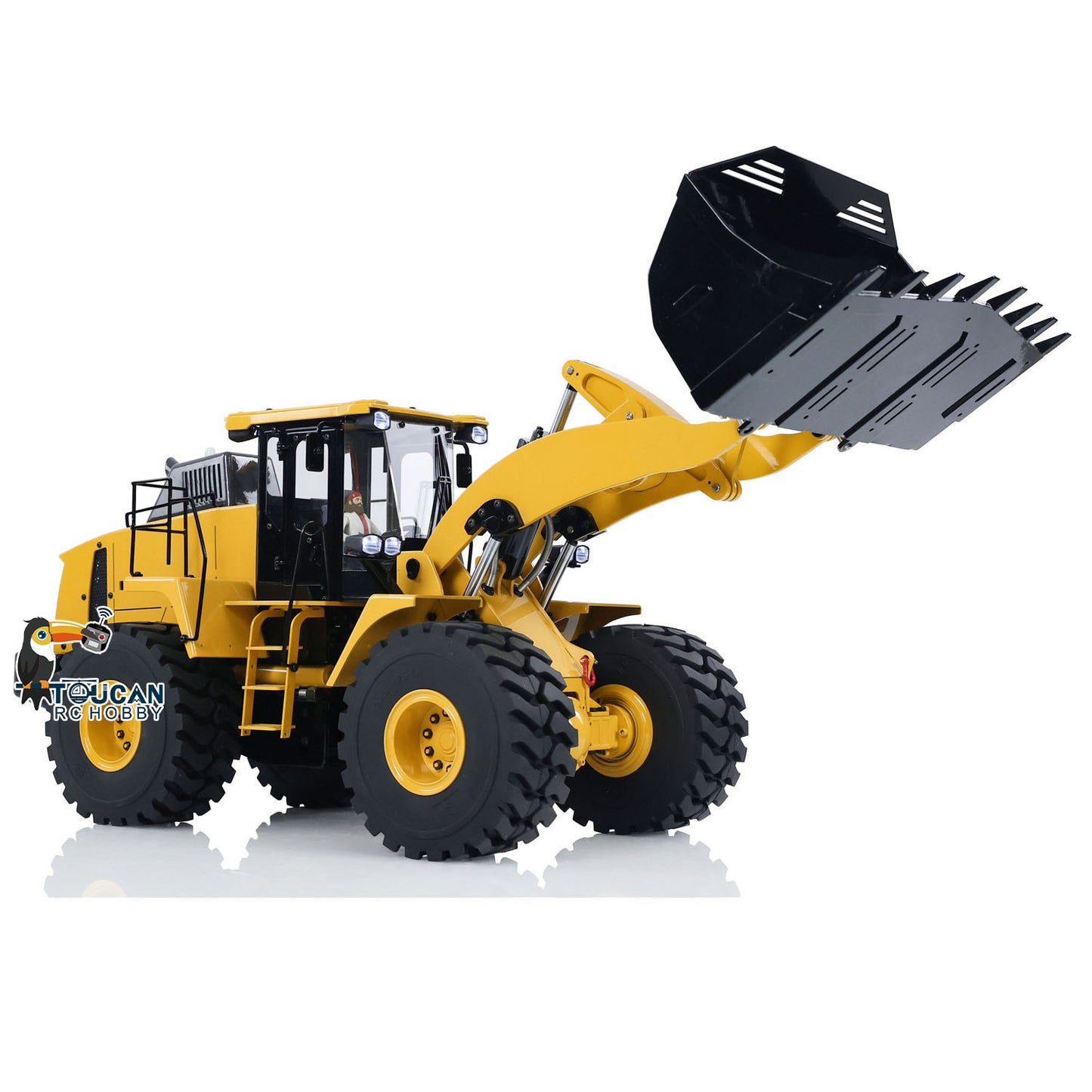 1/14 WA470 980L Hydraulic RC Loader With Smoke PNP