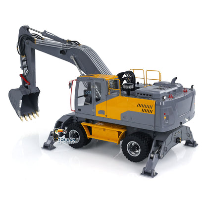 1/14 LESU RC Hydraulic Wheeled Excavator Aoue ET30H