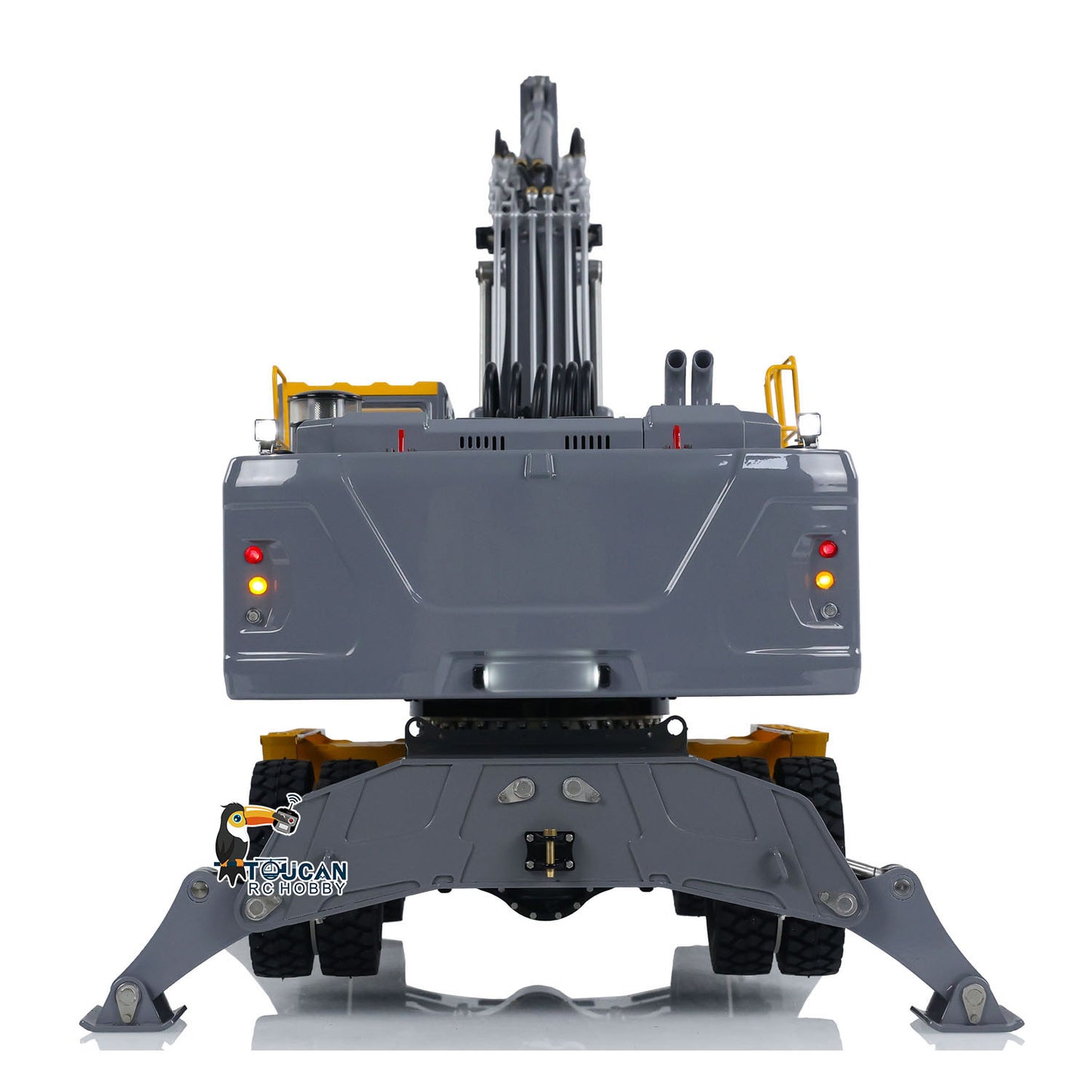 1/14 LESU RC Hydraulic Wheeled Excavator Aoue ET30H