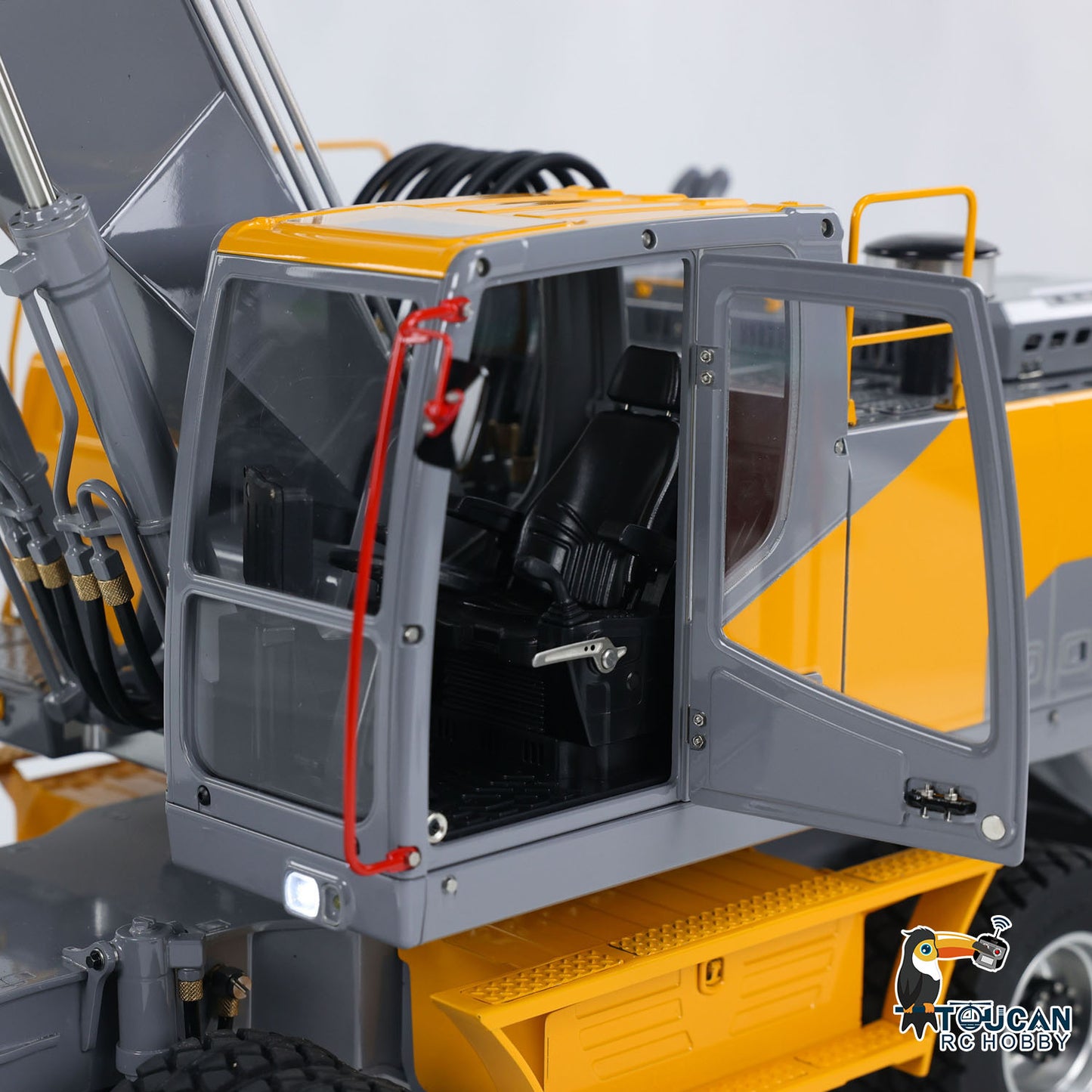 1/14 LESU RC Hydraulic Wheeled Excavator Aoue ET30H