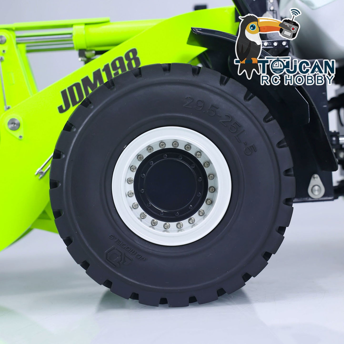 JDMODEL-198 Metal Hydraulic 1/14 RC RTR Loader ZW370