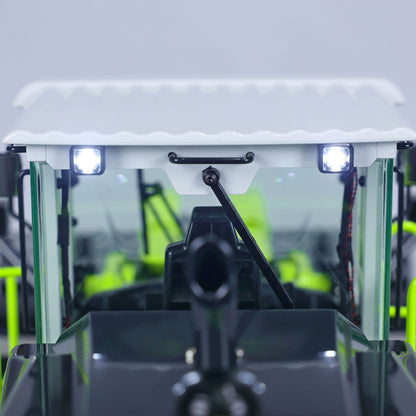 Metal 1/14 ZW370 RC Hydraulic Loader JDM-198 Radio Control Construction Truck PNP New Sound System Motor ST8 Radio