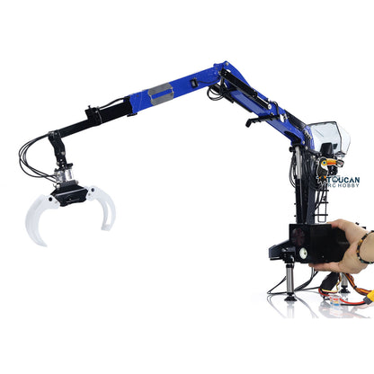 EN STOCK 1/14 LESU Remorque grue hydraulique RC pour bois RTR/KIT Ver