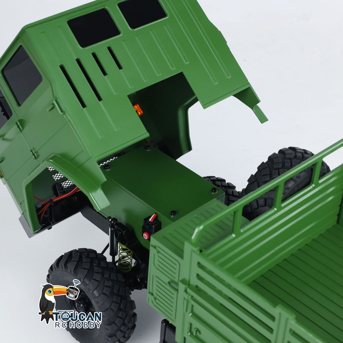 Camion militaire télécommandé CROSSRC XC6 RTR 6WD Crawler 1/12