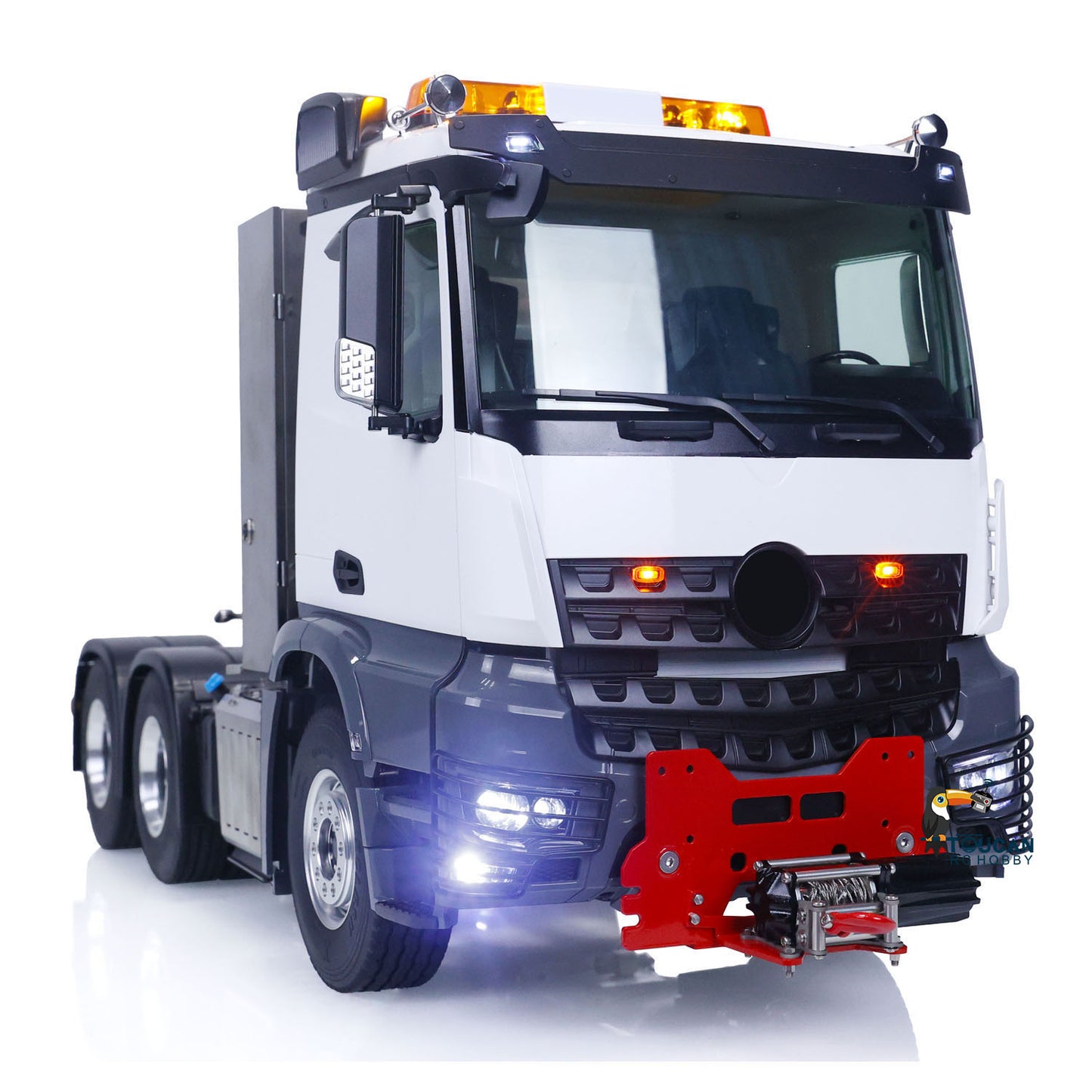 1/14 6x6 LESU RC Traktor Lkw Metall Chassis