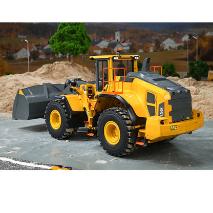 Double E Metal 1/14 4X4 Remote Control Hydraulic Loader L260H Axle Locks 2Speed Gearbox Brushless Motor Battery RTR Light System