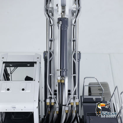 EN STOCK LESU LR945 1/14 Kits d'excavatrice hydraulique RC à 3 bras PNP RTR