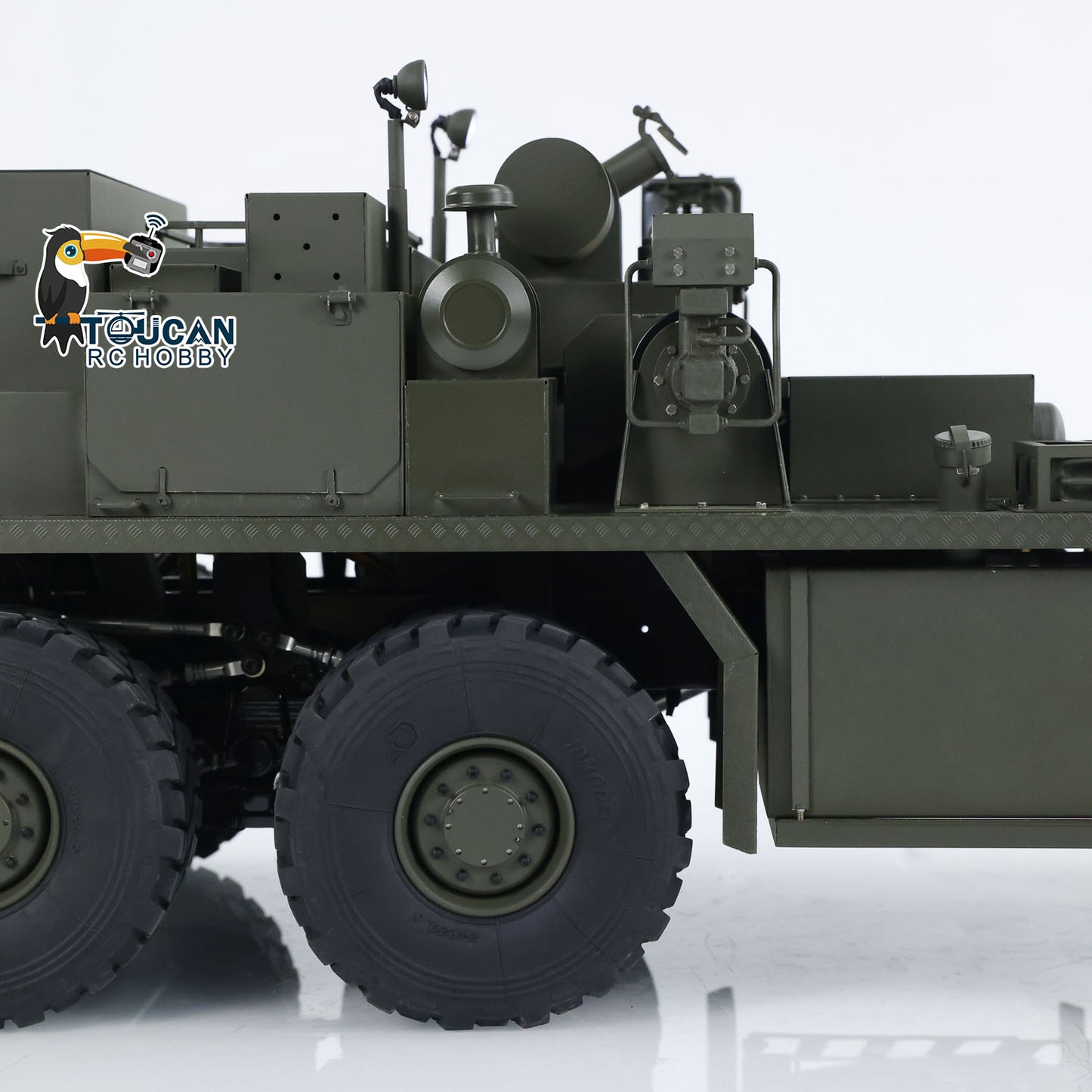 8x8 1/14 RC Sattelzugmaschine SLT56 Vollmetall lackiertes Modell