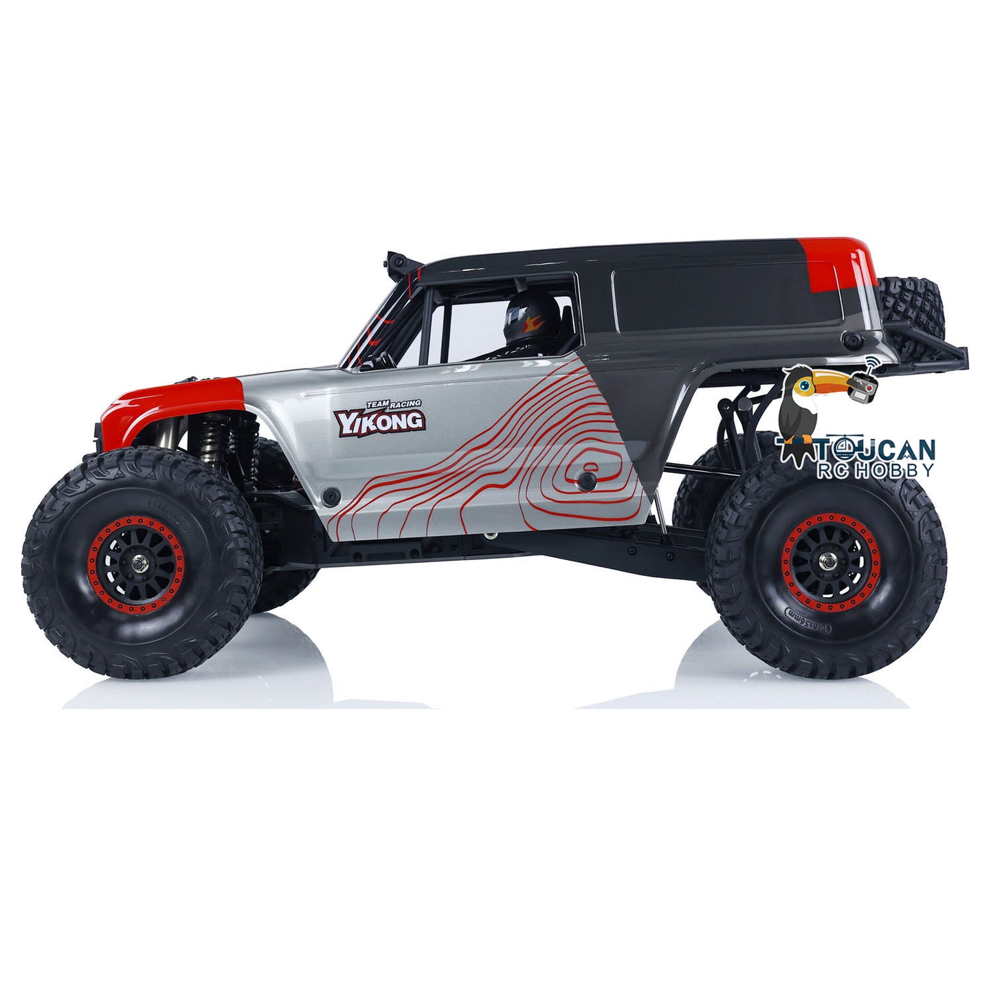 Voiture tout-terrain 4WD RC YIKONG YK4073 TB7 4X4 1/7 RC