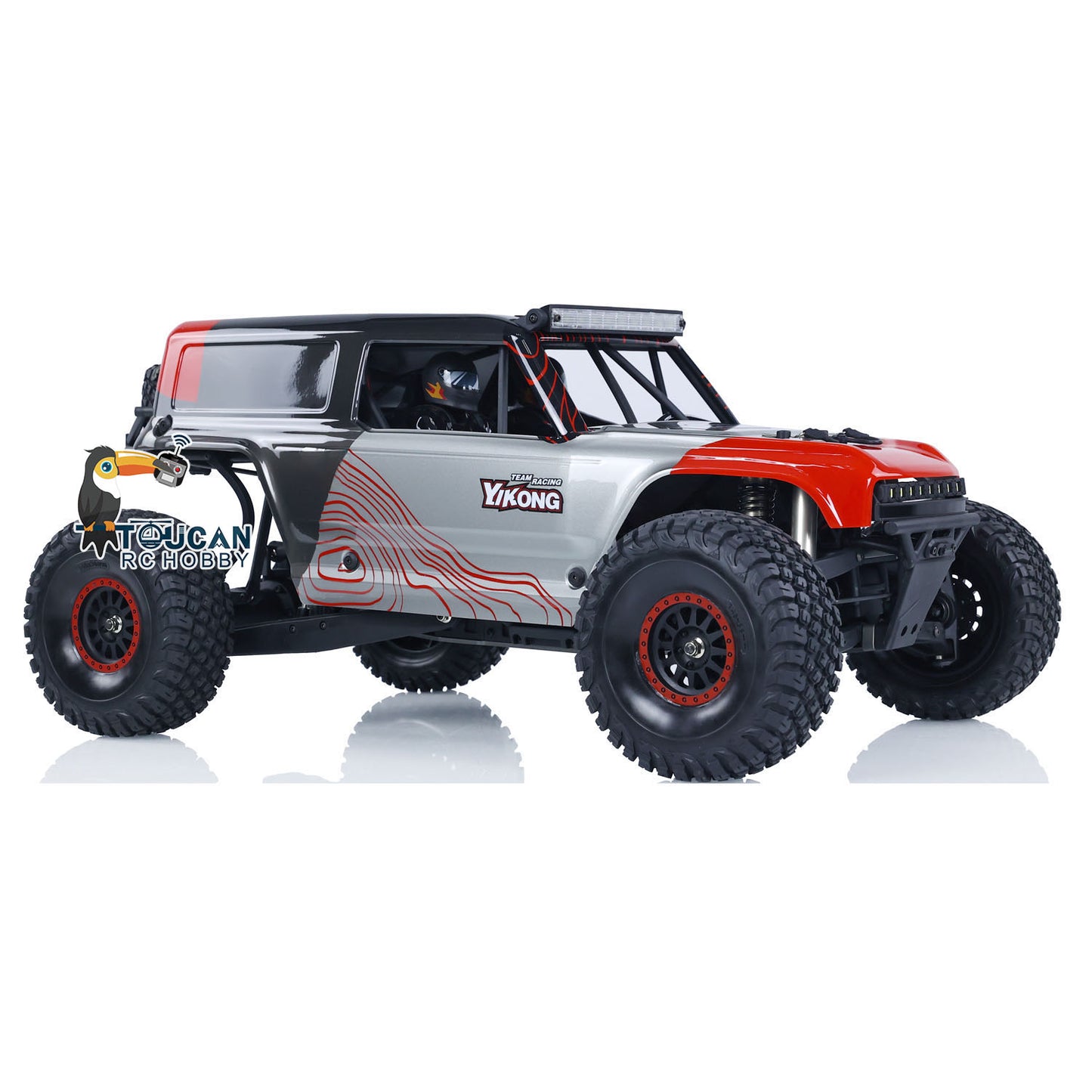 Voiture tout-terrain 4WD RC YIKONG YK4073 TB7 4X4 1/7 RC