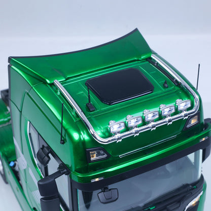 Fast Shipping 1/14 KABOLITE RC Tractor Truck 770S 100 6X6 2Speed Romote Control Vehicle Axle Locks Metal Chassis Rail Openable Door RTR