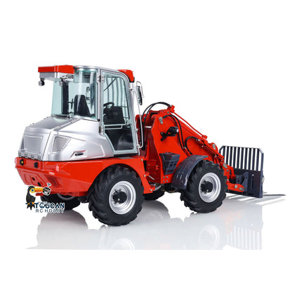 LESU RTR 1/14 Hydraulic RC Telescopic Arm Car Metal Loader AT1050 Forklift Truck