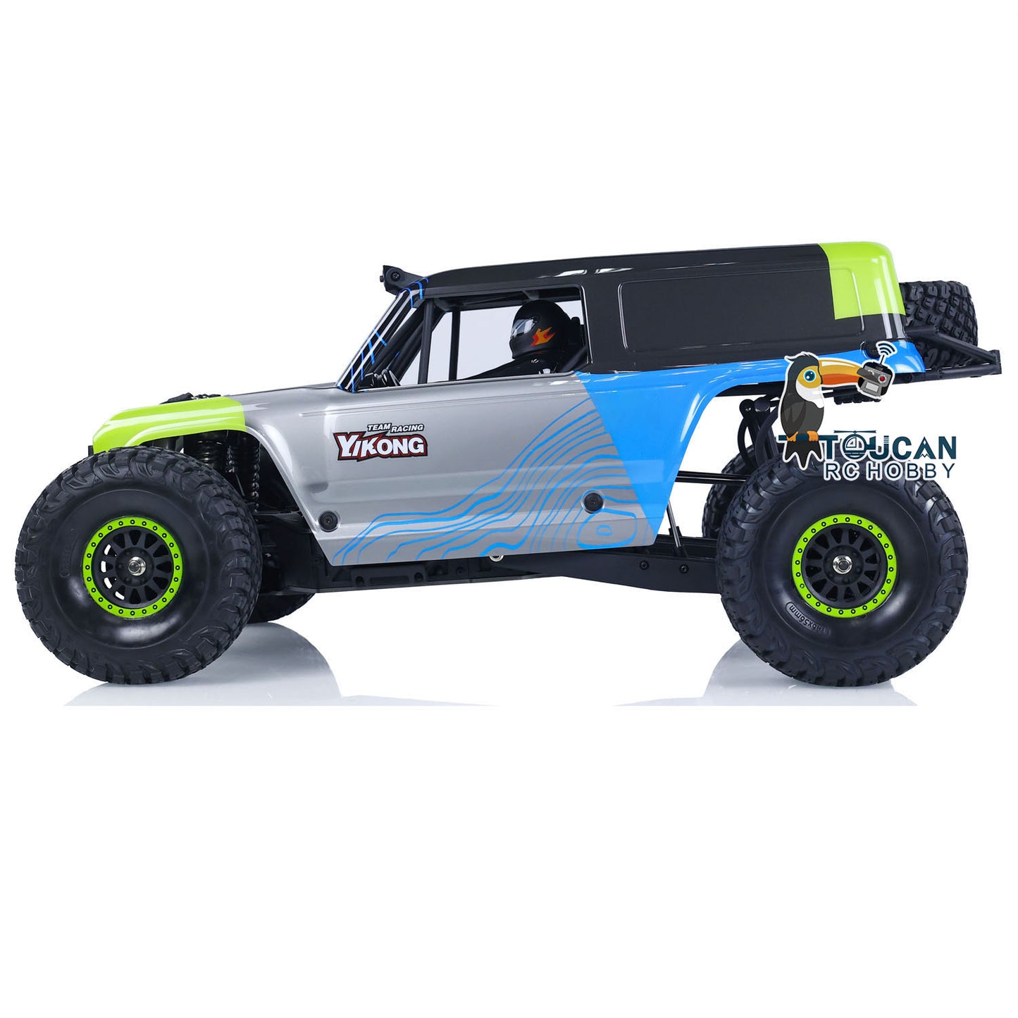 Voiture tout-terrain 4WD RC YIKONG YK4073 TB7 4X4 1/7 RC