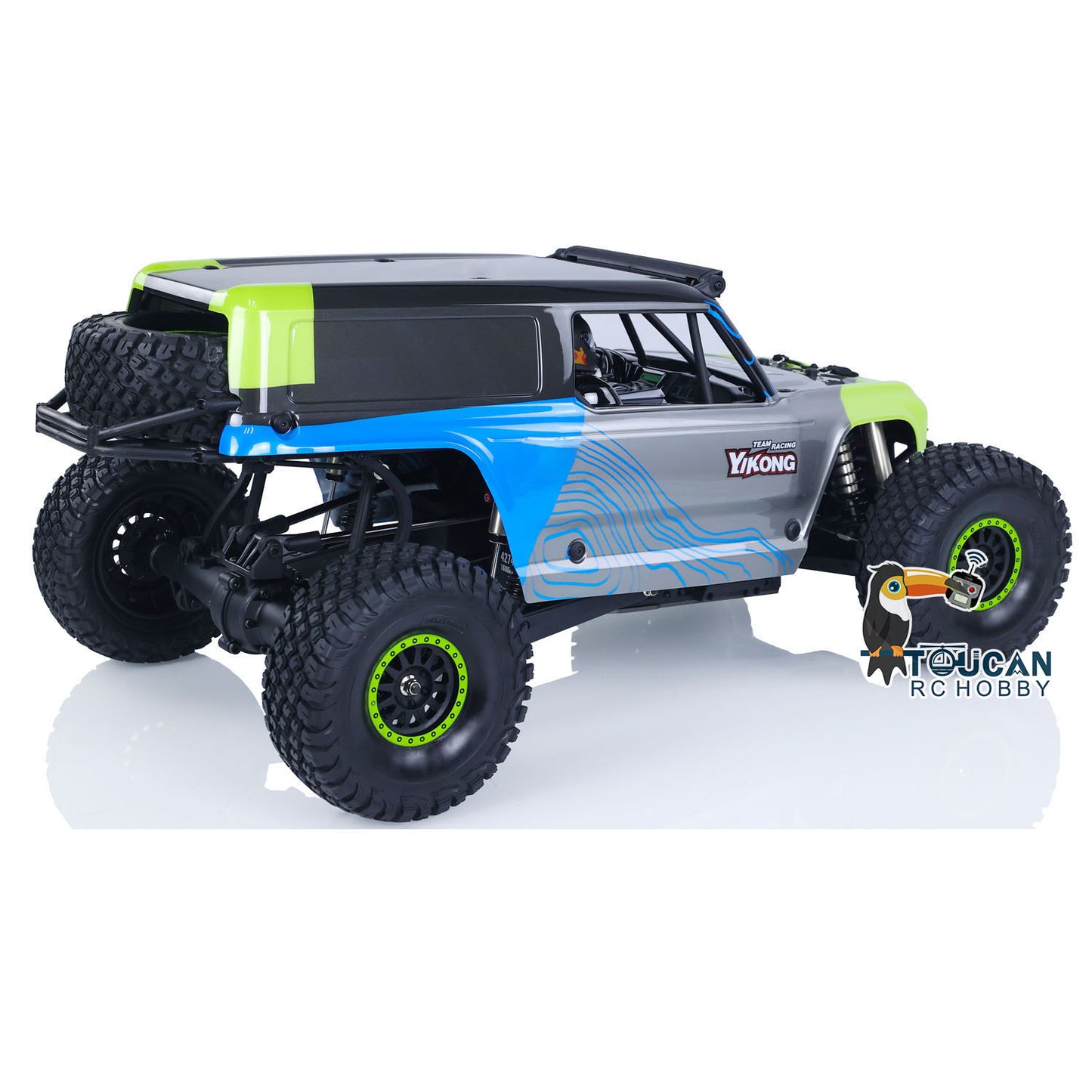 Voiture tout-terrain 4WD RC YIKONG YK4073 TB7 4X4 1/7 RC